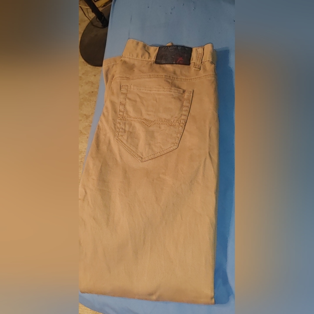 Slim khakis